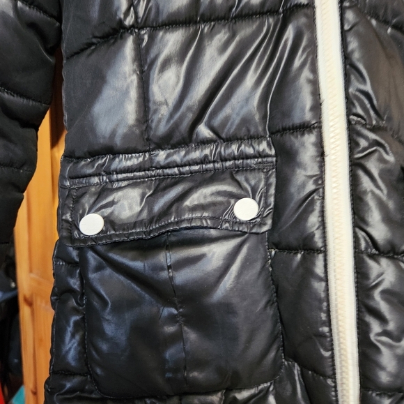 Girls justice puffer coat - Picture 3 of 11